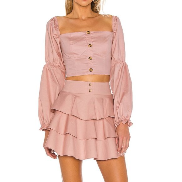 Worn once, Like new Jet Set Diaries Tessa Skirt & Blouse - Picture 1 of 10